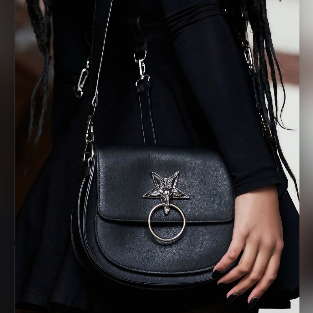 Killstar Brimstone Baphomet Saddlebag